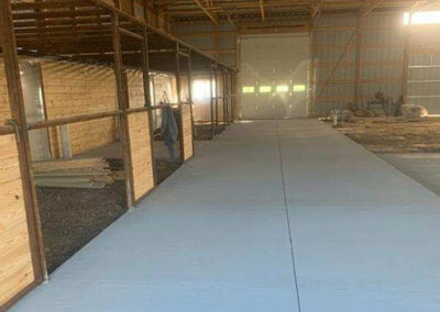 Hansen Contracting concrete work in Arlington, NE