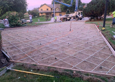 Hansen Contracting concrete work